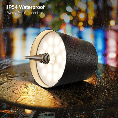 💡Rechargeable Wine Bottle Lamp – Touch Control LED Bottle Light with Adjustable Brightness & Waterproof Design 🍷